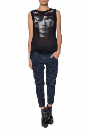 Top with a print on straps, zdjęcie 2 Top with a print on straps od Diesel